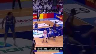 FIBA Basketball Philipines vs Lebanon #basketball #basketballshort