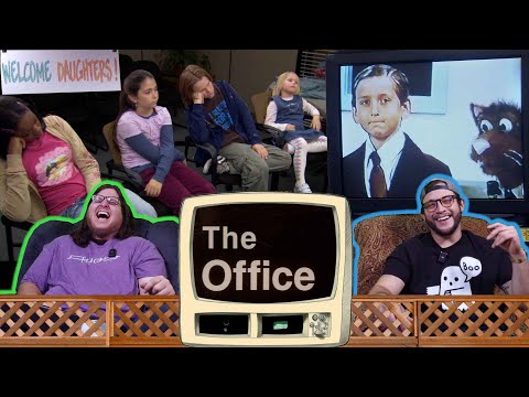 100 Kids, 100 Friends | "Take Your Daughter to Work Day" The Office S2E18 | FIRST TIME REACTION