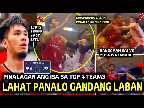 Lahat Panalo KAI SOTTO at Koshigaya Pinalagan ang isa sa Top 4 Teams ng B1 Chance na Manalo Meron..