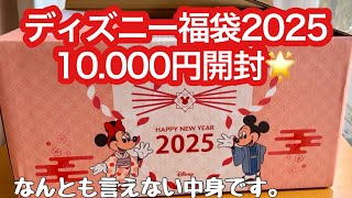 ディズニー福袋2025開封🌟ハズレかも。