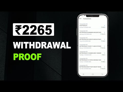 Withdrawal Proof | ₹2265 Payment Proof | Earning Proof | Best Earning App | Aryo App  payment proof