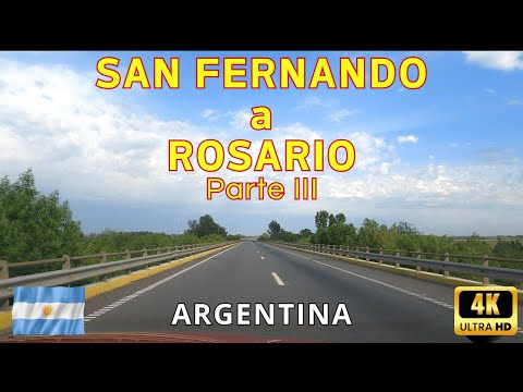 Buenos Aires Argentina - San Fernando to Rosario (Part 3) - trip 34