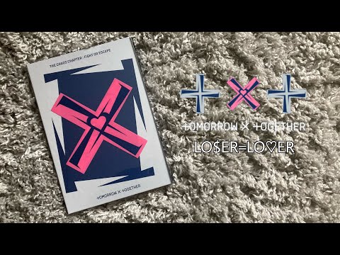 TXT THE CHAOS CHAPTER : FIGHT OR ESCAPE ALBUM UNBOXING ( escape ver )