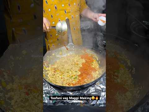 Toofani veg Maggi Making😵🔥|| Indian Street Food