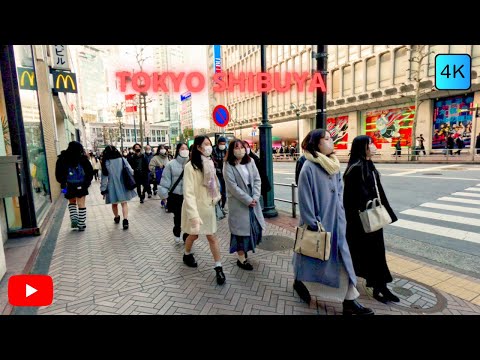 Tokyo Day Walk [4K] - SHIBUYA Japan