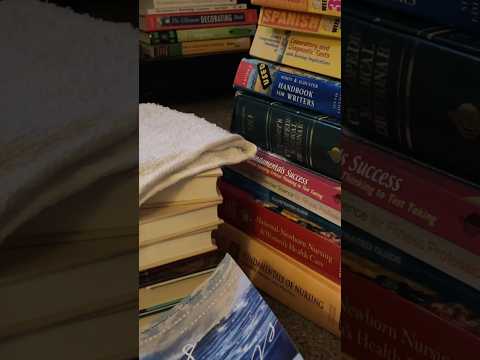 Asmr Book Organizing #asmr #asmrsoftspoken #shorts