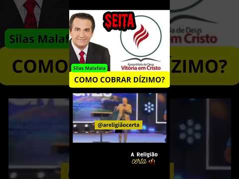 Silas Malafai Ensina Pastores Tomar O Dízimos Dos Fieis Assembleia de Deus ADEVEC #areligiaocerta