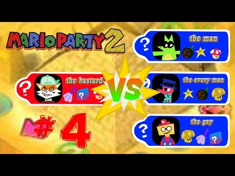 Mario Party 2 W/ Rev, Flamey, Spung, & Iggy Ep.4 - Test Of Friendship