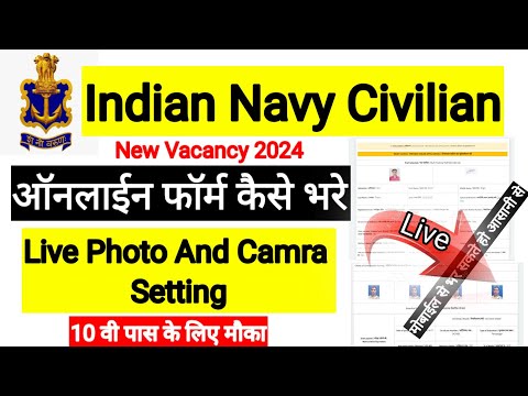 Indian Navy Civilian Recruitment 2024 Form Fill Up