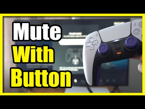 How to Mute Microphone & All Audio using PS5 Controller button (Fast Tutorial)