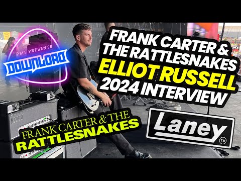 Elliot Russell Of Frank Carter & The Rattlesnakes Interview At Download 2024!