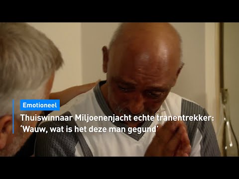 Winnaar Miljoenenjacht echte tranentrekker: 'Wauw, wat is het deze man gegund' | Hart van Nederland