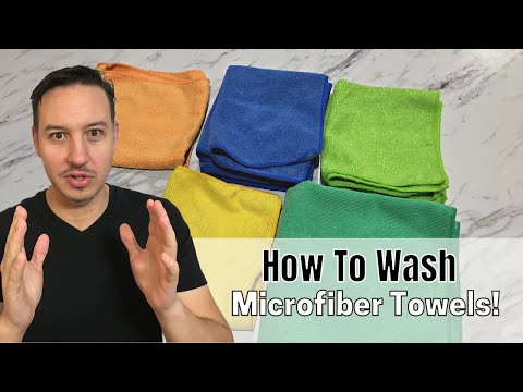 How To Wash Microfiber Clothes & Towels Correctly!