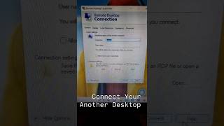 Open Remote Desktop With Shortcut #shrots #Shortcut