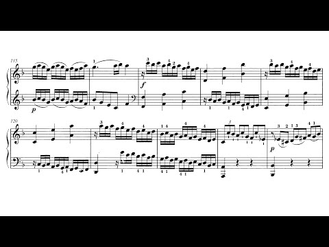 Wolfgang Amadeus Mozart - Piano Sonata No. 2 in F major, K.280 (1774) [Score-Video]