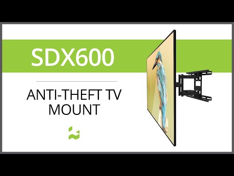 The BEST SECURITY TV Wall mount for your screen | Kanto SDX600