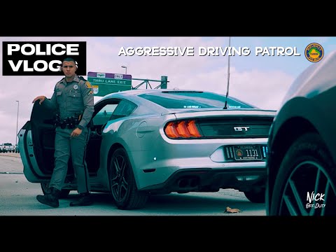 POLICE VLOGS: Aggressive Driving Patrol (Florida Highway Patrol)