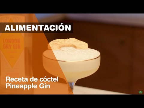 Receta de cóctel Pineapple Gin