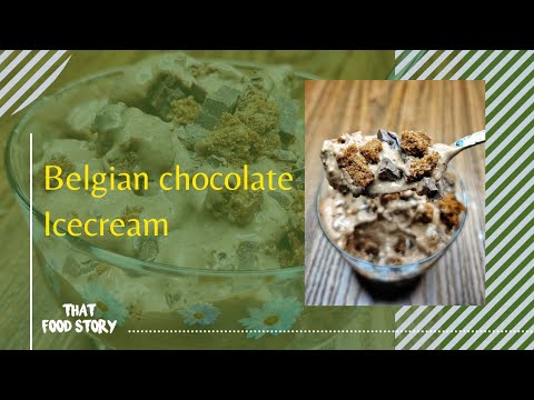 Belgian Chocolate Icecream | Easy Chocolate Icecream Recipe | Summer Recipe | 5 minutes Recipe