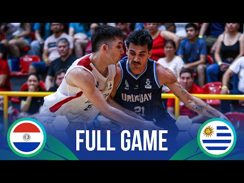 Paraguay v Uruguay | Full Basketball Game | FIBA AmeriCup 2025 Qualifiers