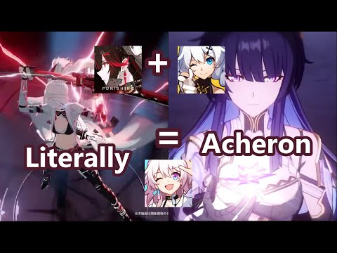 Acheron's gameplay in a nutshell - Star Rail, Honkai Impact 3rd and PGR (NO SPOILERS)