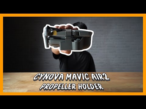 แก้ปํญหา ลืมถอดฝาครอบกล้องโดรน | CYNOVA Mavic Air 2 Propeller Holder