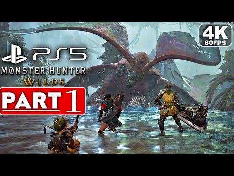 MONSTER HUNTER WILDS Gameplay Walkthrough Part 1 [4K 60FPS PS5] - No Commentary