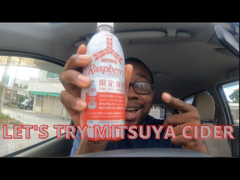 Let's try  the Mitsuya Cider Raspberry drink in Okinawa, Japan!