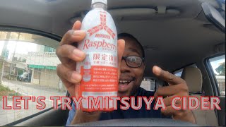 Let's try  the Mitsuya Cider Raspberry drink in Okinawa, Japan!