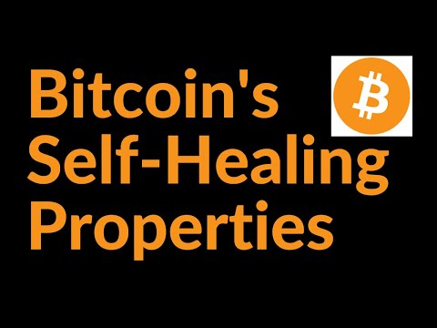 Bitcoin's Self-Healing Properties