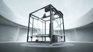 Tronxy VEHO600 Large direct drive 3d printer show video