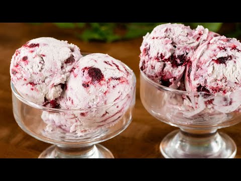 🍧I make the best berry ice cream in the world!🍧 In just 5 minutes! WITHOUT condensed milk! Anyone