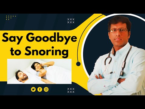 Say Goodbye to Snoring | homeopathic medicine for snoring in Hindi