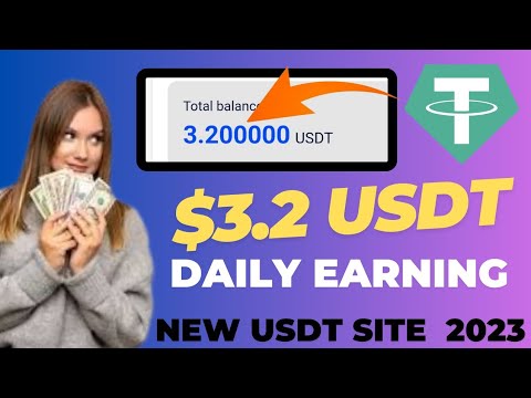 Today New USDT investment Earning Crypto $3.2 instant Withdraw Website in 2023!