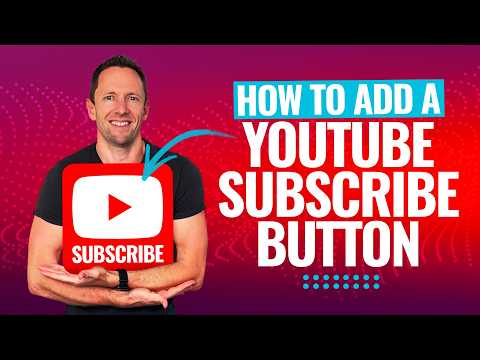 How To Add A YouTube Subscribe Button To Your Videos (YouTube Watermark Tutorial!)