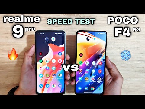 realme 9 pro vs poco F4 5G Speed Test & Comparison | Unbelievable Result 😳