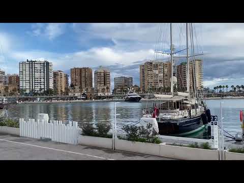 Walking Around Port of Málaga