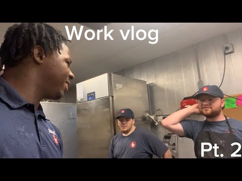 A chill day at Work vlog pt.2