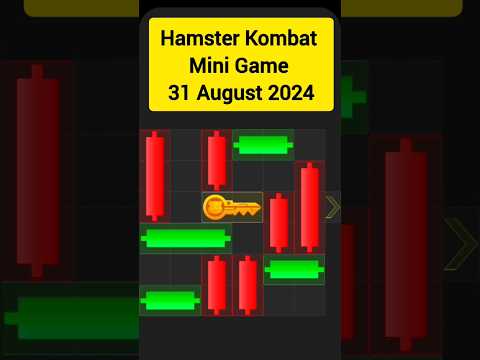 Hamster Kombat Mini Game 31 August 2024 #hamsterkombat #minigame