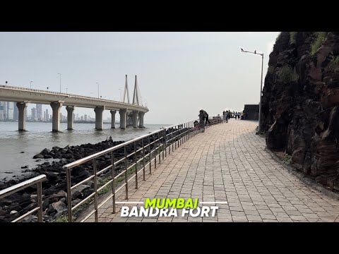 Bandra Fort - 4K | Popular Tourist Place to Wintness Sunset in Mumbai