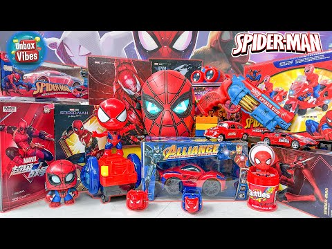 Satisfying with Unboxing Secret SUPERHERO's Avengers - SPIDER MAN Action Doll Toys Collection ASMR