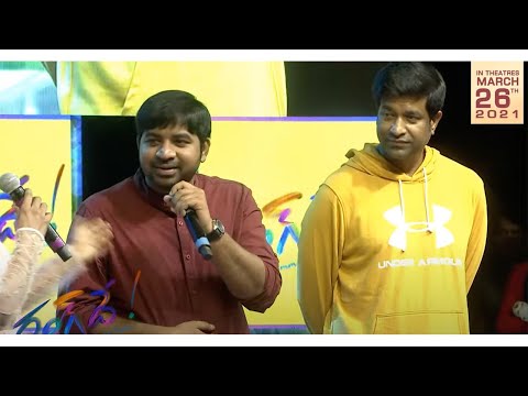 Vennela Kishore & Abhinav Gomatam Fun  At #RangDe Pre-Release Event | Nithiin, Keerthy Suresh