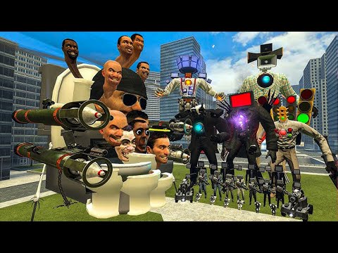 SKIBIDI TOILET SKIBIDI BATTLE in (Garry's Mod) part 3