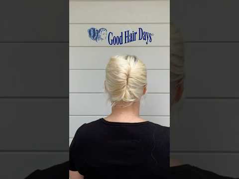 Ultra-Secure French Twist on Fine Hair with Good Hair Days Products