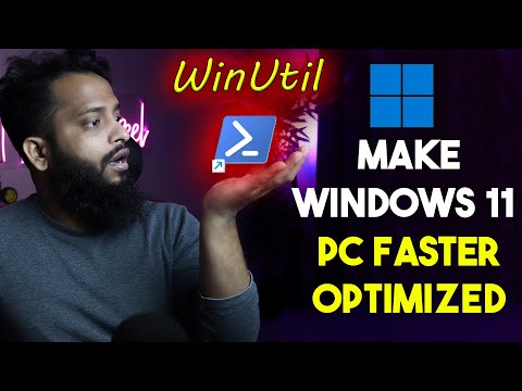 How To Optimize Windows 11 Using WinUtil  For Faster & Smoother Performance!