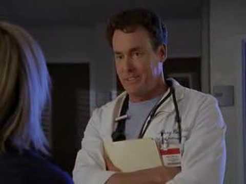 Scrubs 'Cox Impersonates Elliot'