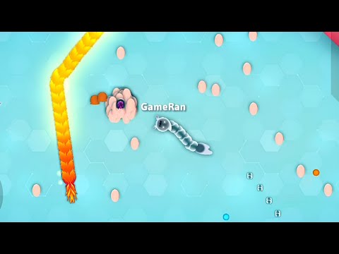 Snake io 🐍 I Found Huge Score Ball 😲 in Snake.io map 🐍 Epic Cute Skin Gameplay