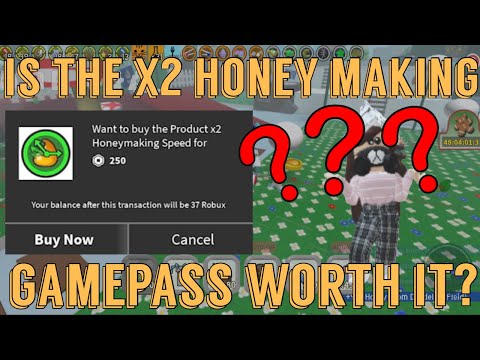 Getting x2 honey-making speed game pass - Is it worth it? Experiment