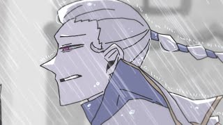 【手描き第五人格】止まぬ雨などないと、【白黒無常記念日】