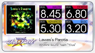 【コナステ GITADORA】 Lawes's Parotia (MASTER ~ BASIC) Drum